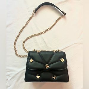 NWOT Faux leather studded bag